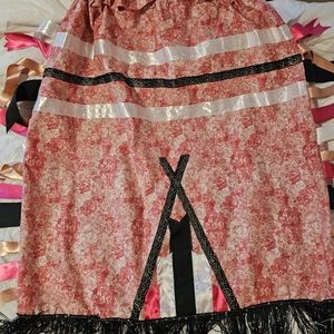 Authentic native American ribbons skirt plus size